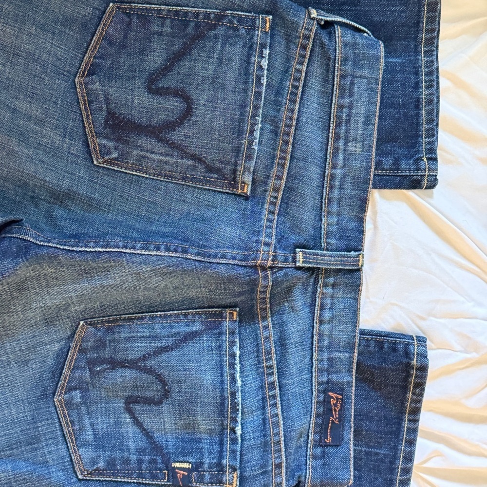 Citizens of Humanity Kelly #063 Stretch Low Waist Cropped Jeans Size 28​ - Picture 8 of 13